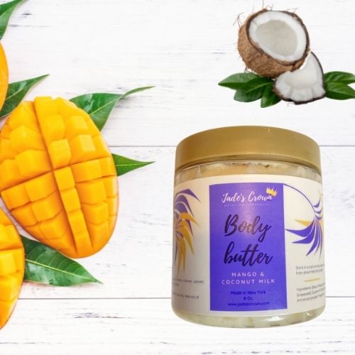 Mango & Coconut Milk body butter - Jade's Crown